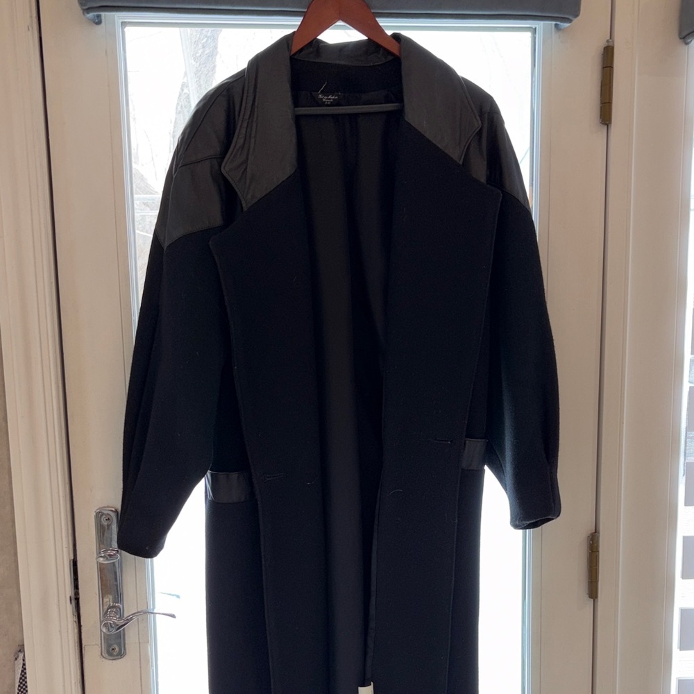 Black Leather Women's Jacket
